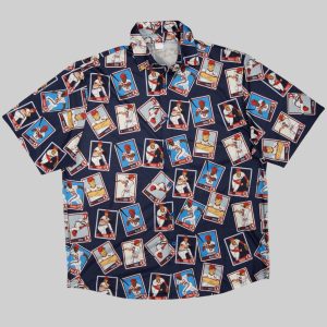Cardinals 2025 HOF Baseball Card Hawaiian Shirt Giveaway