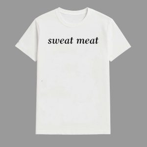 Joe Wearing Sweat Meat Shirt