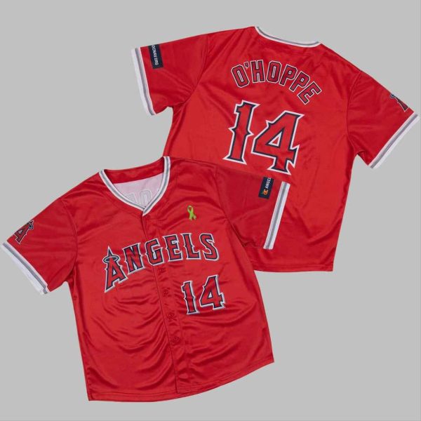 2025 Angels Logan OHoppe Youth Jersey Giveaway