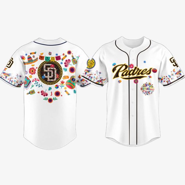 2025 Padres Hispanic Heritage Jersey