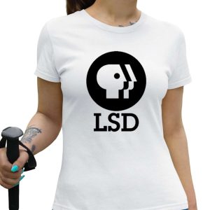 Dave Landau Wearing LSD Shirt