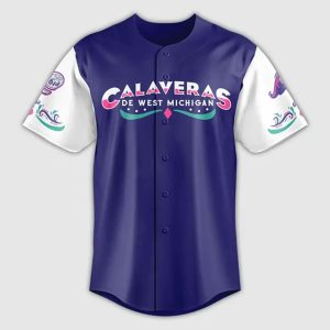 2025 Calaveras De West Michigan Special Jersey