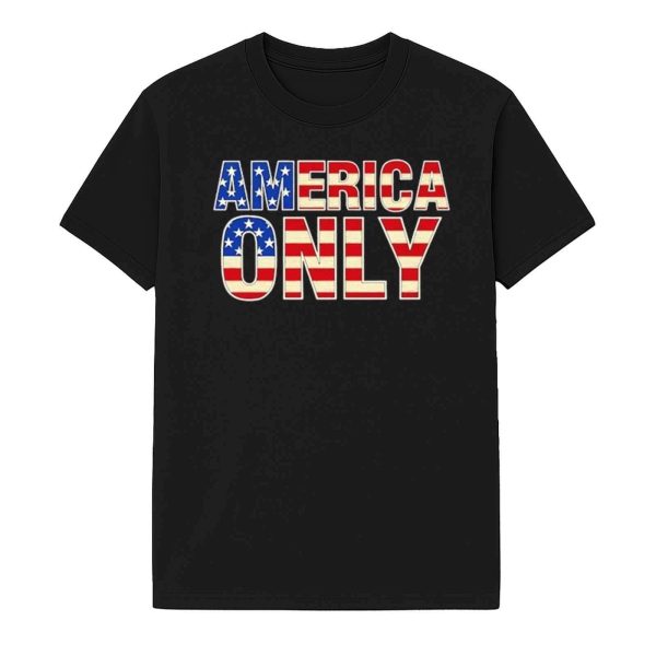 Alan Roberts America Only Flag Shirt