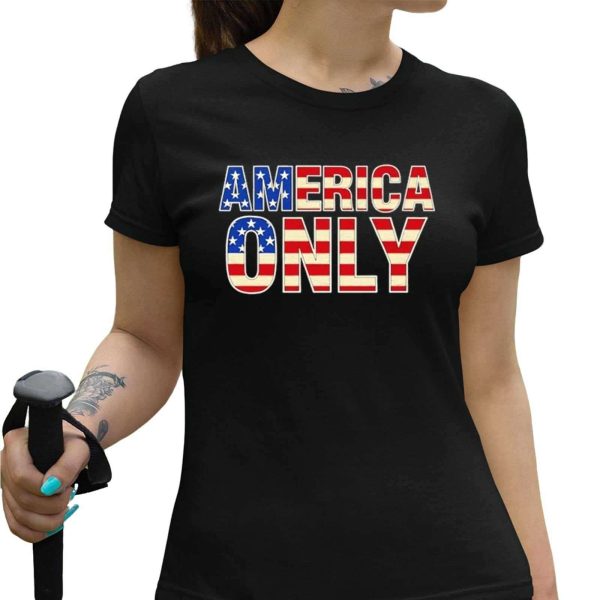 Alan Roberts America Only Flag Shirt
