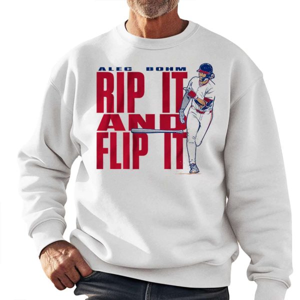 Alec Bohm Rip It And Flip It Shirt
