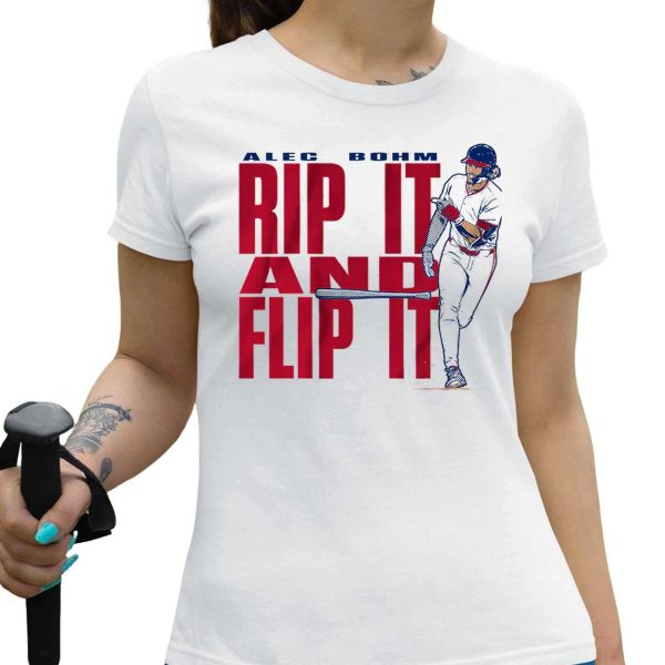 Alec Bohm Rip It And Flip It Shirt