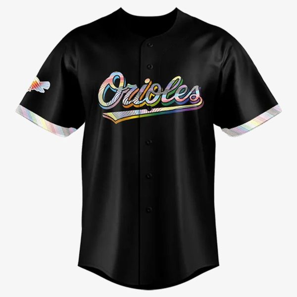 Baltimore Orioles Pride Night 2025 Baseball Jersey