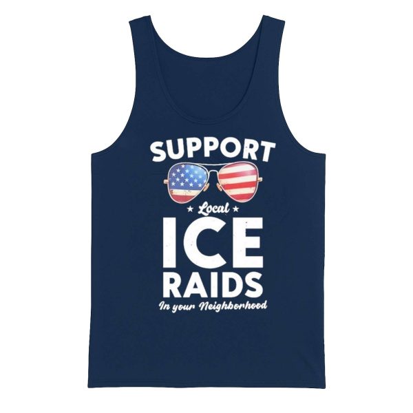 Carl Higbie Wearing Support Local Ice Raids In Your Neighborhood Shirt