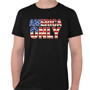 Alan Roberts America Only Flag Shirt
