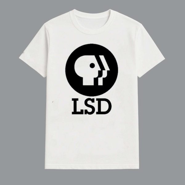 Dave Landau Wearing LSD Shirt