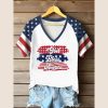 God Bless American Independence Day Print Shirt