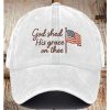 God Shed His Grace On Thee Baseball Cap