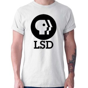 Dave Landau Wearing LSD Shirt