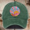 Im Pickin Up Good Vibrations Print Baseball Cap
