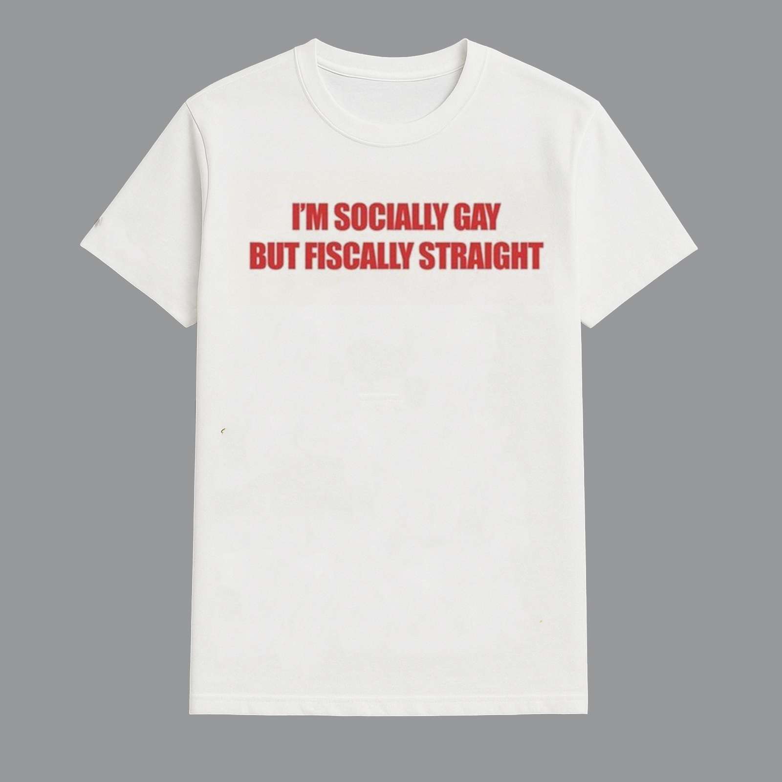 Im Socially Gay But Fiscally Straight Shirt Im Socially Gay But Fiscally Straight Shirt