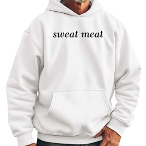 Joe Wearing Sweat Meat Shirt