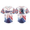 Rangers 4th Of July Independence Day America Jersey 2025
