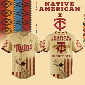 Minnesota Twins Native American 2025 Jersey 1