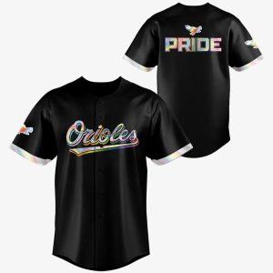 Baltimore Orioles Pride Night 2025 Baseball Jersey