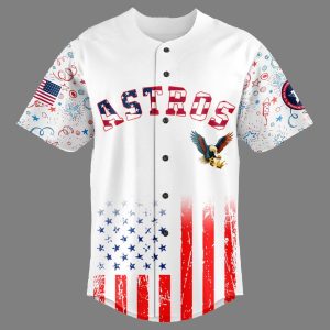 Astros 4th Of July No Kings In America Jersey 2