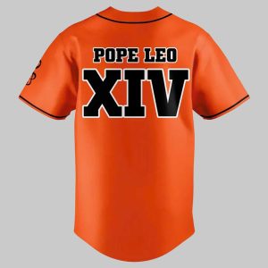 Leo Catholic High School Pope Leo XIV Baseball Jersey 2025 2