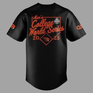 State Beavers OSU Mens College World Series 2025 Jersey 2