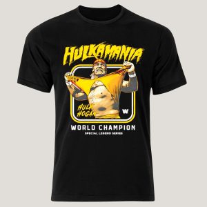 Rip Hulk Hogan Hulkamania World Champion Special Legend Series Shirt