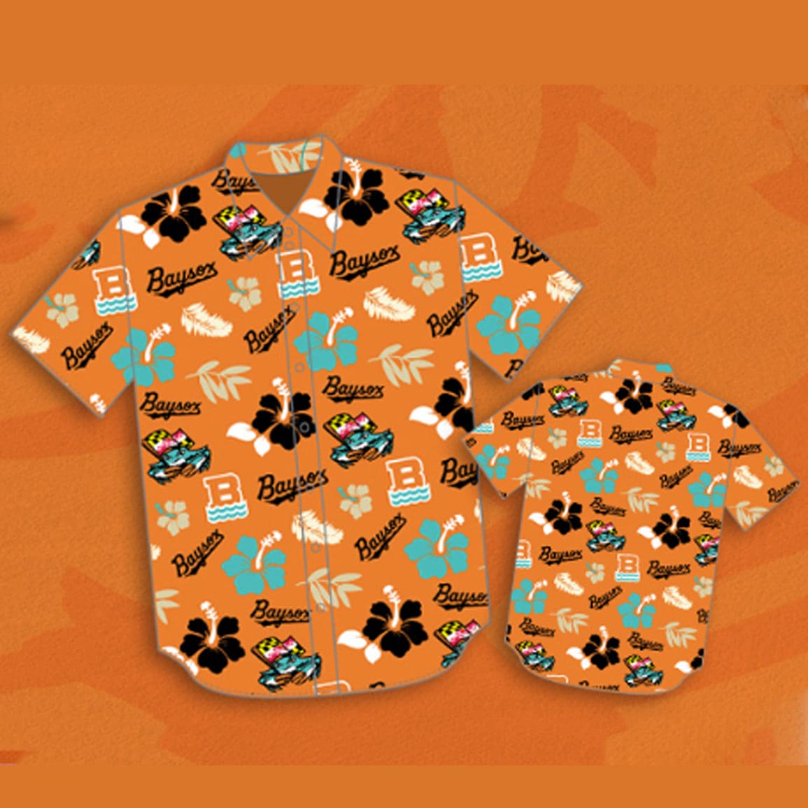2025 Baysox Island Luau Night Hawaii Shirt Giveaway 2025 Baysox Island Luau Night Hawaii Shirt Giveaway