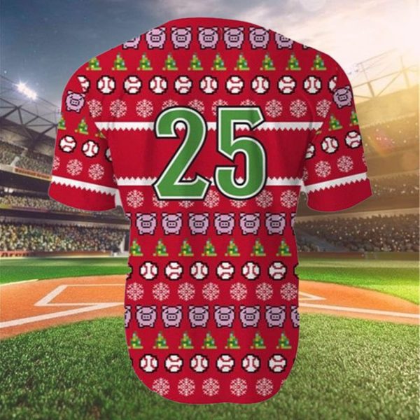 2025 Lehigh Valley IronPigs Christmas in July Jersey Giveaway