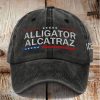 Alligator Alcatraz Funny Florida Everglades Dark Humor ICE Hat