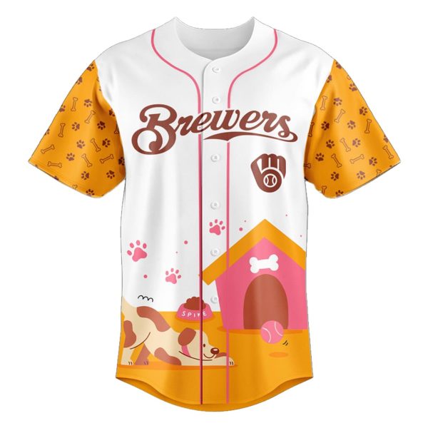 Brewers 2025 International Dog Day Jersey