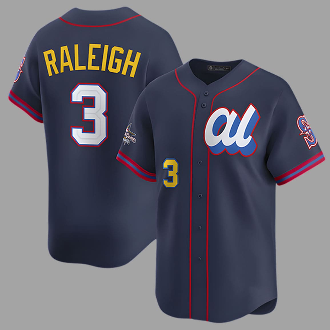Cal Raleigh 3 All Star Jersey 2025 Cal Raleigh 3 All Star Jersey 2025