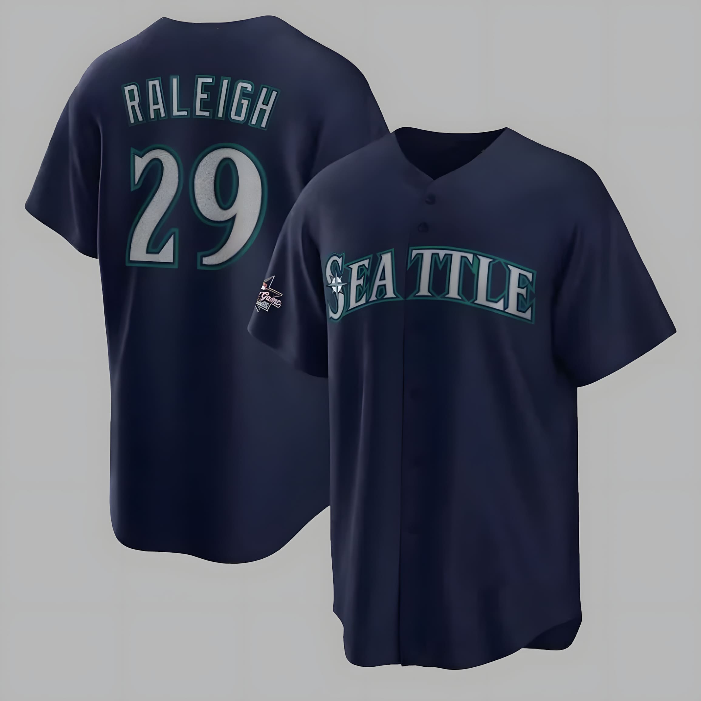 Cal Raleigh Mariners 2025 All Star Jersey Cal Raleigh Mariners 2025 All Star Jersey