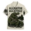 Florida Alligator Alcatraz Hawaiian Shirt