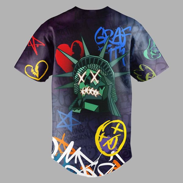 Graffiti New York City x Yankees Street Style Jersey