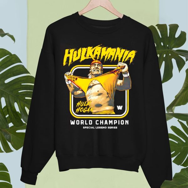 Rip Hulk Hogan Hulkamania World Champion Special Legend Series Shirt