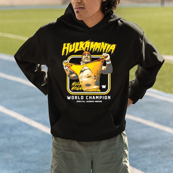 Rip Hulk Hogan Hulkamania World Champion Special Legend Series Shirt