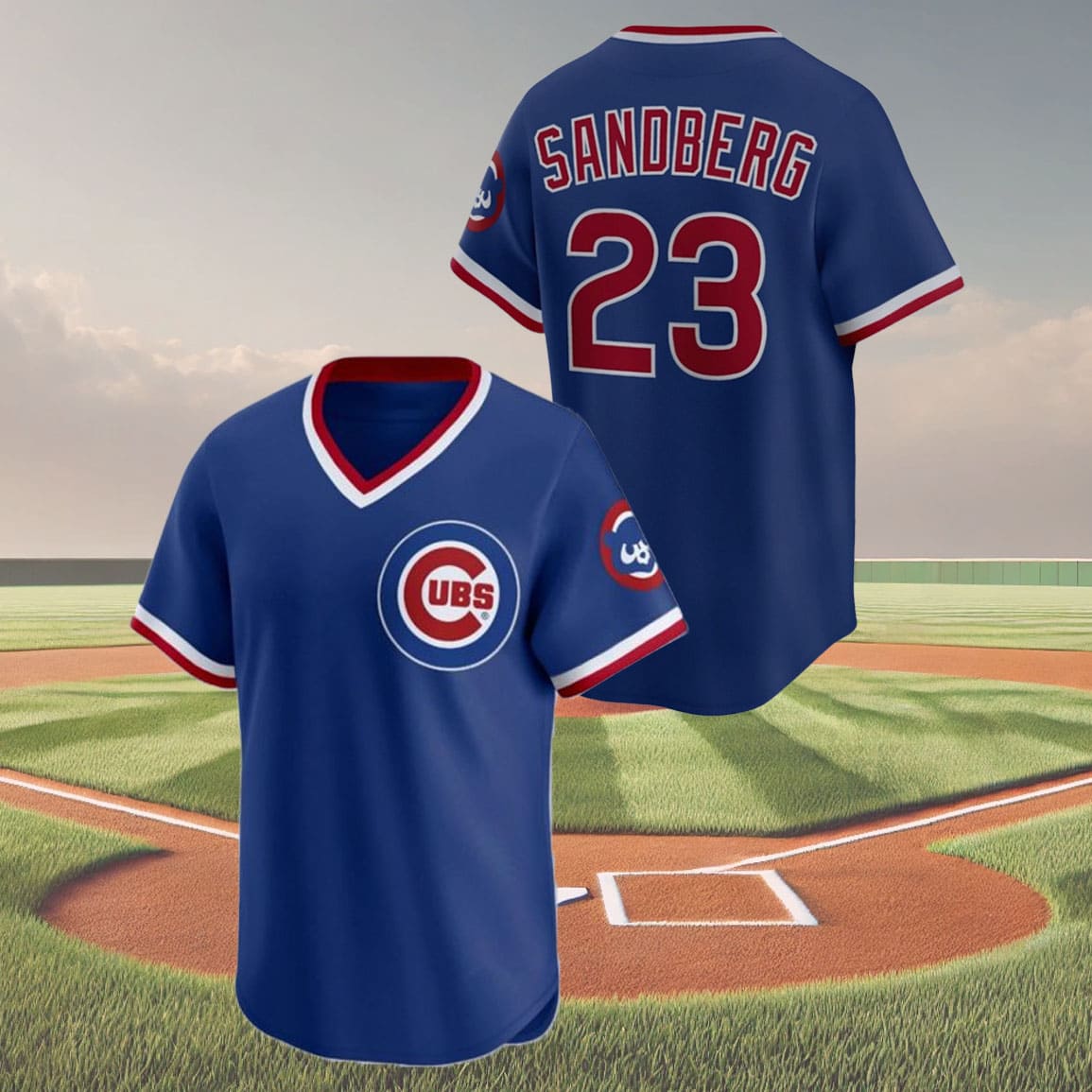 Jon Lester Wearing Ryne Sandberg Chicago Cubs Jersey Jon Lester Wearing Ryne Sandberg Chicago Cubs Jersey
