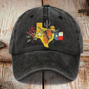 Western Texas Print Hat