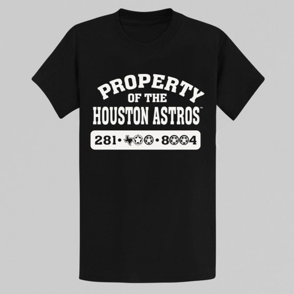 Mike Jones Property Of The Houston Astros Shirt