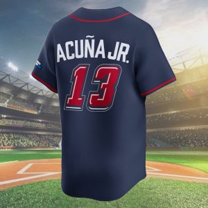 Braves Ronald Acuna Jr Speedway Classic 2025 Jersey