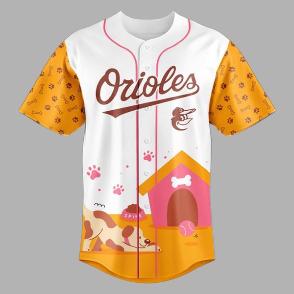 Orioles 2025 International Dog Day Jersey