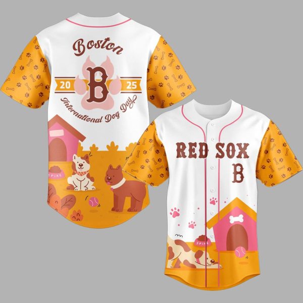 Red Sox 2025 International Dog Day Jersey