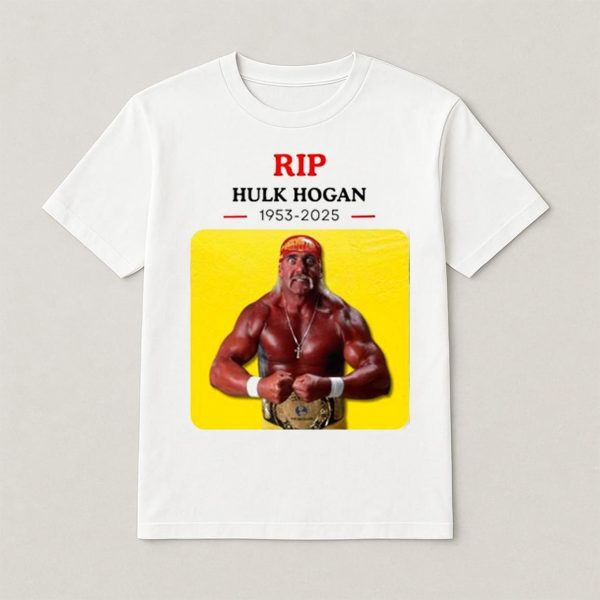 Rest In Peace Hulk Hogan 1953 2025 T Shirt