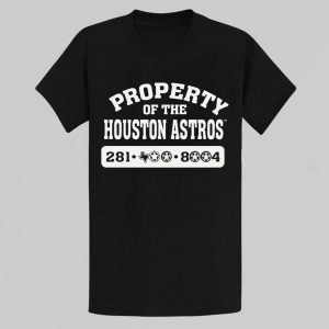 Mike Jones Property Of The Houston Astros Shirt