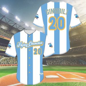 San Antonio Missions Flying Chanclas Manu Ginobili Jersey Giveaway 2025