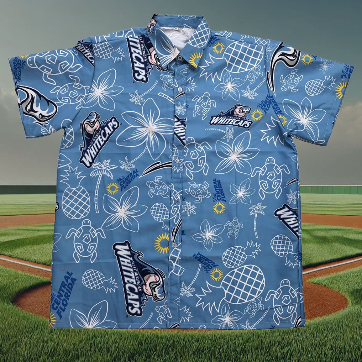 West Michigan Whitecaps Hawaiian Shirt Giveaway 2025 West Michigan Whitecaps Hawaiian Shirt Giveaway 2025