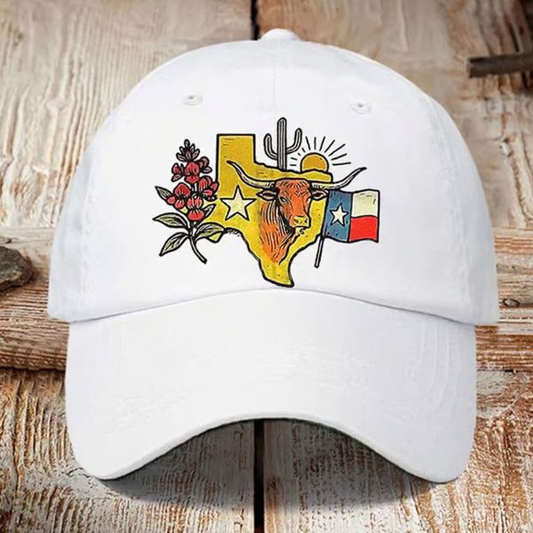 Western Texas Print Hat