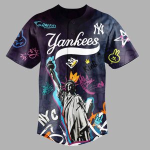 Graffiti New York City x Yankees Street Style Jersey