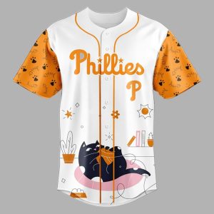 Phillies 2025 International Cat Day Jersey